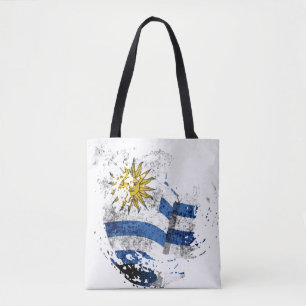 Tote Bag le drapeau de l'Uruguay