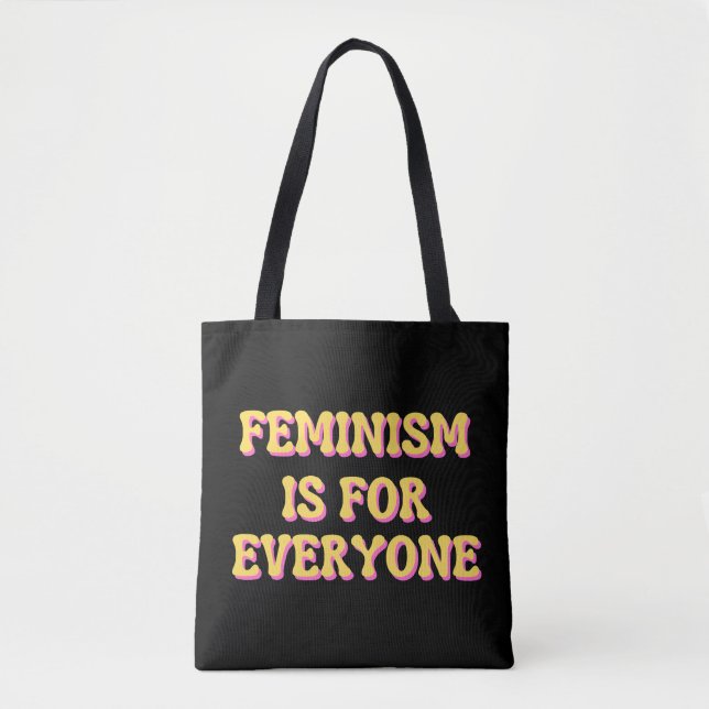 Tote Bag Le féminisme est pour tous (Devant)