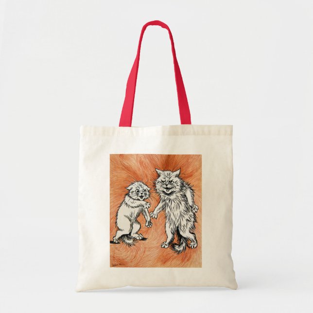 Tote Bag Le feu de l'esprit, Louis Wain (Devant)