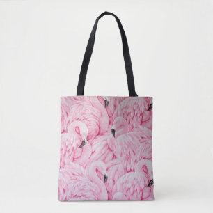 Tote Bag LE Flamant rose EST PARTOUT
