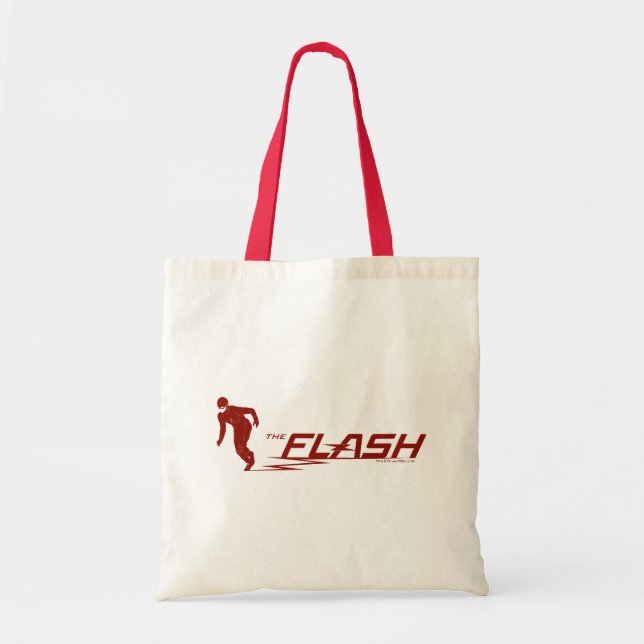 Tote Bag Le Flash | Logo du nom du super héros (Devant)