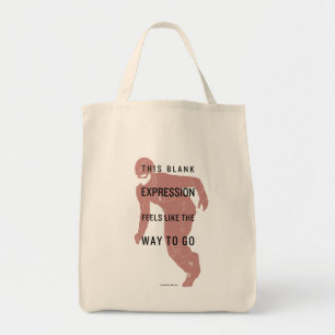 Tote Bag Le Flash Silhouette du devis "Expression vide"