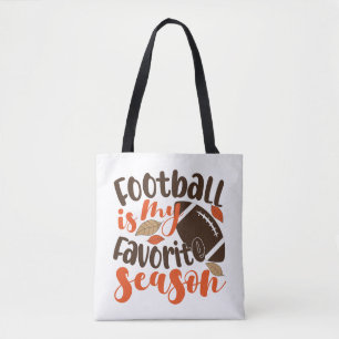 Tote Bag Le football est ma saison préférée