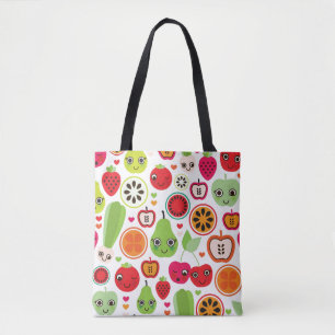 Tote Bag le fruit badine la pomme d'illustration