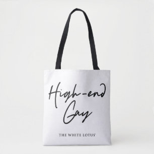 Tote Bag Le Gay Haut De Gamme - Le Lotus Blanc