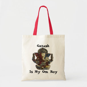 Tote Bag le genesh, Ganesh, est mon garçon de l'OM