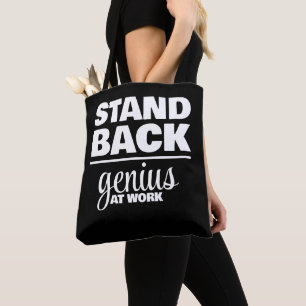 Tote Bag Le génie au travail