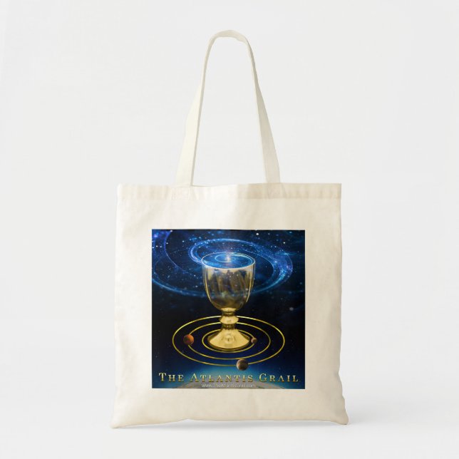 Tote Bag Le Graal de l'Atlantide - budget Fourre-tout (Devant)