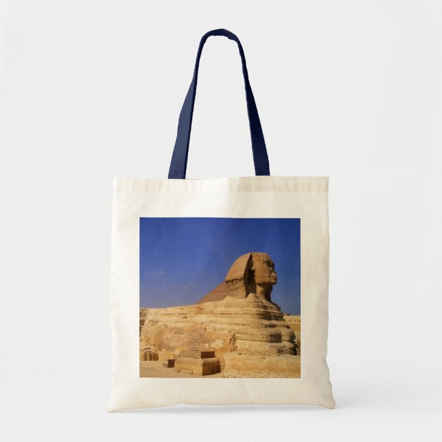 Tote Bag Le grand sphinx de Gizeh, Egypte (Devant)