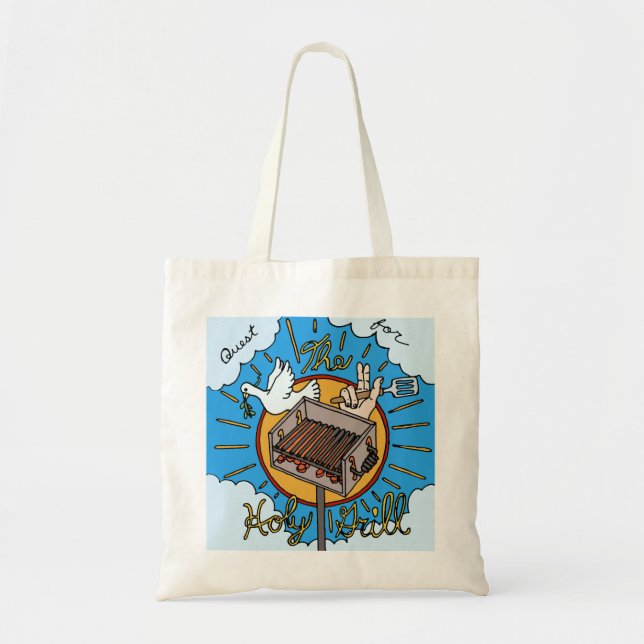 Tote Bag Le gril saint Fourre-tout (Devant)