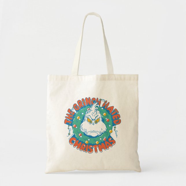 Tote Bag Le Grinch détestait Noël (Devant)