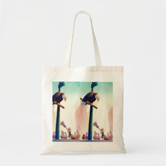 Tote Bag Le Guetteur Sur Le Fil