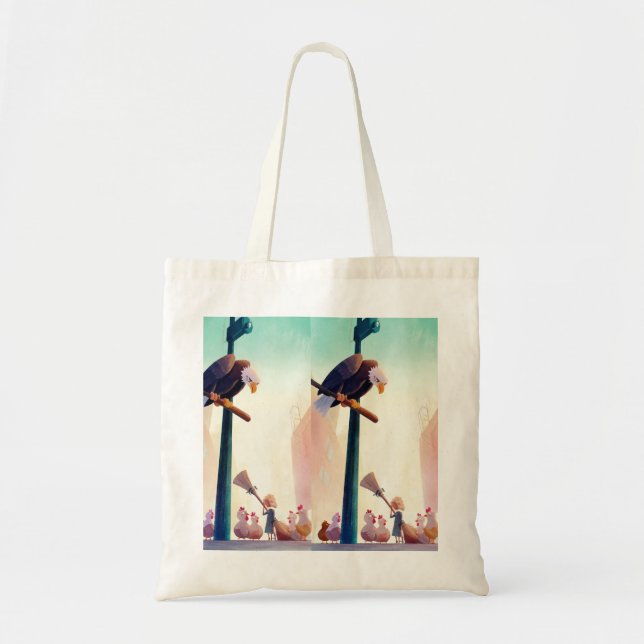Tote Bag Le Guetteur Sur Le Fil (Devant)