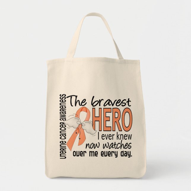 Tote Bag Le héros le plus courageux j'ai jamais connu le (Devant)