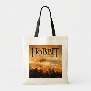 Tote Bag Le Hobbit : La BATAILLE du logo de CINQ ARMIES™