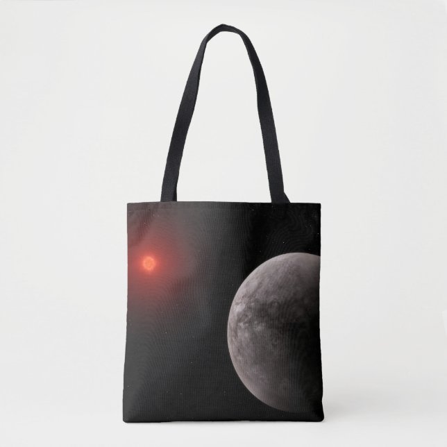 Tote Bag Le Hot Rocky Exoplanet Trappist-1 B. (Devant)