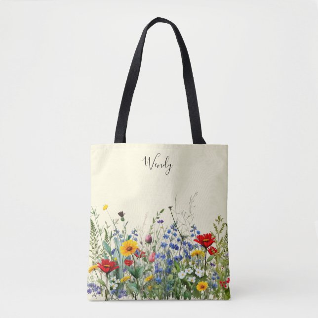 Tote Bag Le jardin de la nature Fourre-tout personnalisée (Devant)