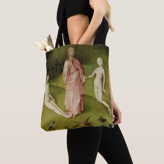 Tote Bag Le jardin des plaisirs terrestres, 15ème siècle (De près)