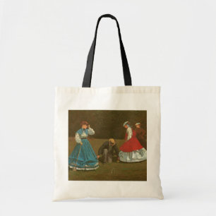 Tote Bag Le jeu de croquet, 1866 (huile sur la toile)