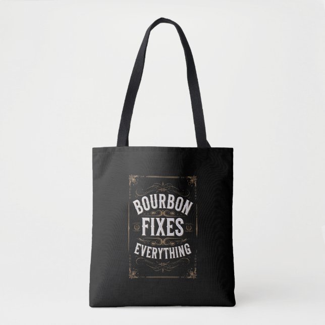 Tote Bag Le jour des Bourbons fixe tout (Devant)