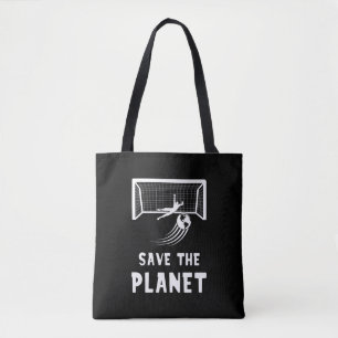 Tote Bag Le Jour des terres De Football Sauvons La Planète