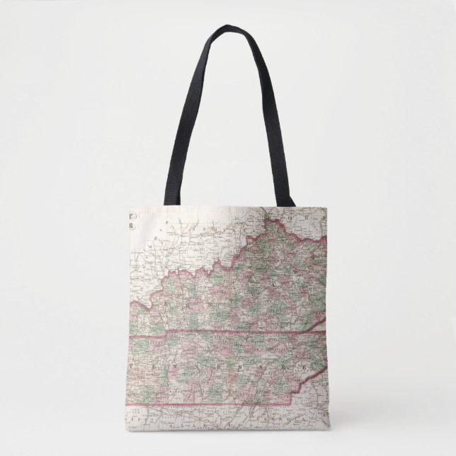 Tote Bag Le Kentucky et le Tennessee (Devant)