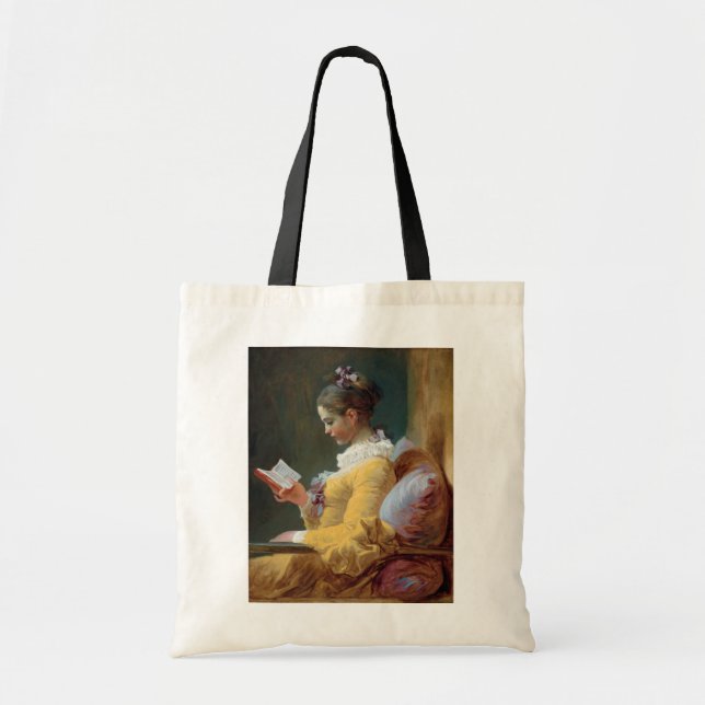 Tote Bag Le lecteur, Fragonard (Devant)