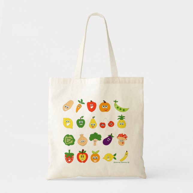 Tote Bag Le légume portent tous (Devant)
