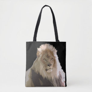 Tote Bag Le Lion noir