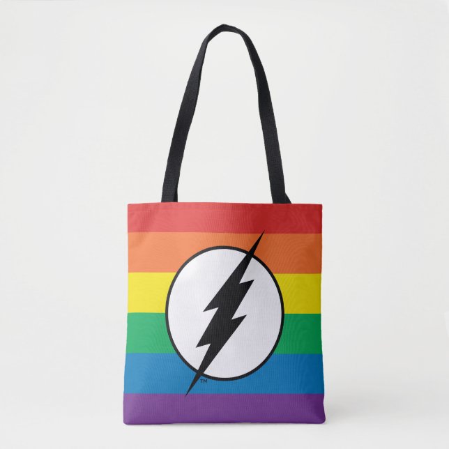 Tote Bag Le logo Flash Rainbow (Devant)