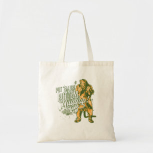 Tote Bag Le Magicien D'Oz Le Lion Cowardly L'A Monté