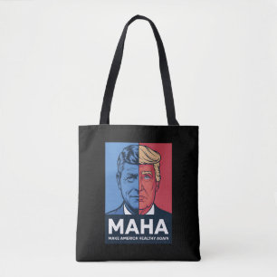 Tote Bag Le MAHA rassure l'Amérique Trump 2024