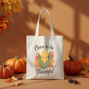 Tote Bag Le maïs à remercier - Le maïs sur le Cob Thanksgiv
