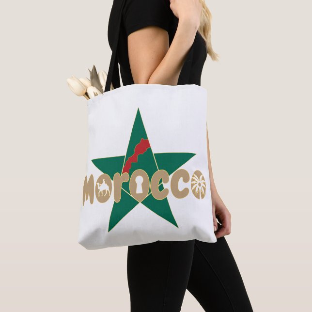 Tote Bag Le Maroc est une identité, transmis avec fierté (De près)