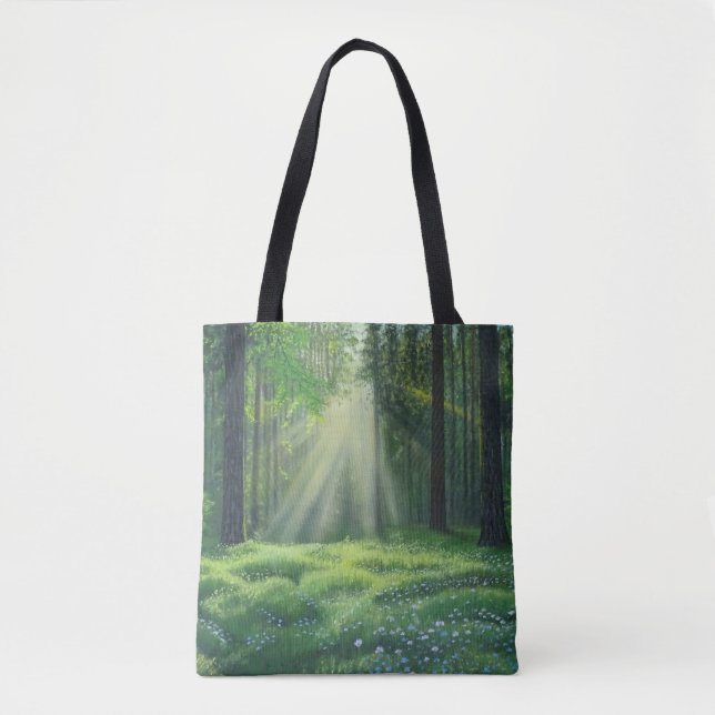Tote Bag "Le matin a rompu" Fourre-tout (Devant)