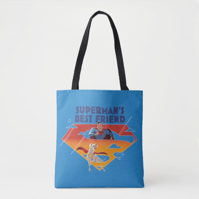 Tote Bag Le meilleur ami de Superman (Devant)