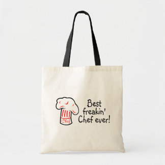 Tote Bag Le meilleur chef de Freakin jamais