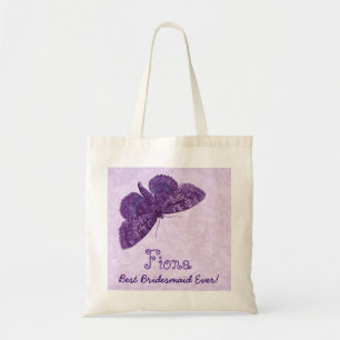 Tote Bag Le meilleur papillon vintage toujours pourpre de