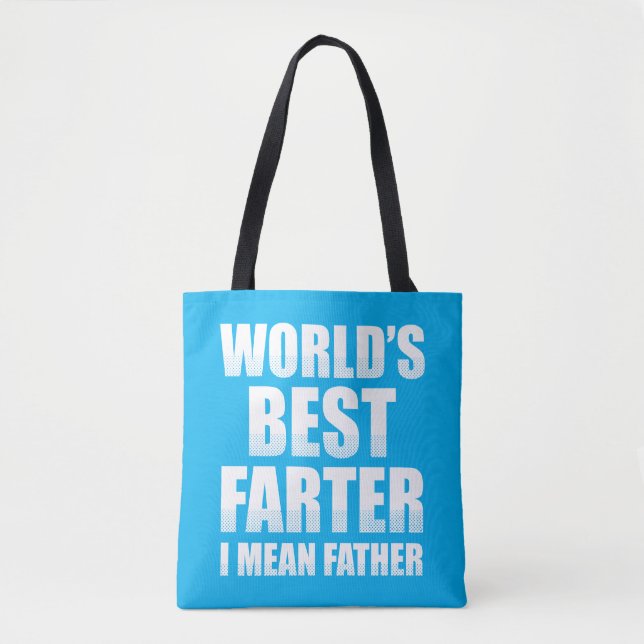 Tote Bag Le meilleur père du monde (Devant)
