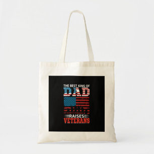 Tote Bag le meilleur roi de papa élève des anciens combatta