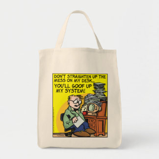 Tote Bag Le Mess Sur Mon Bureau