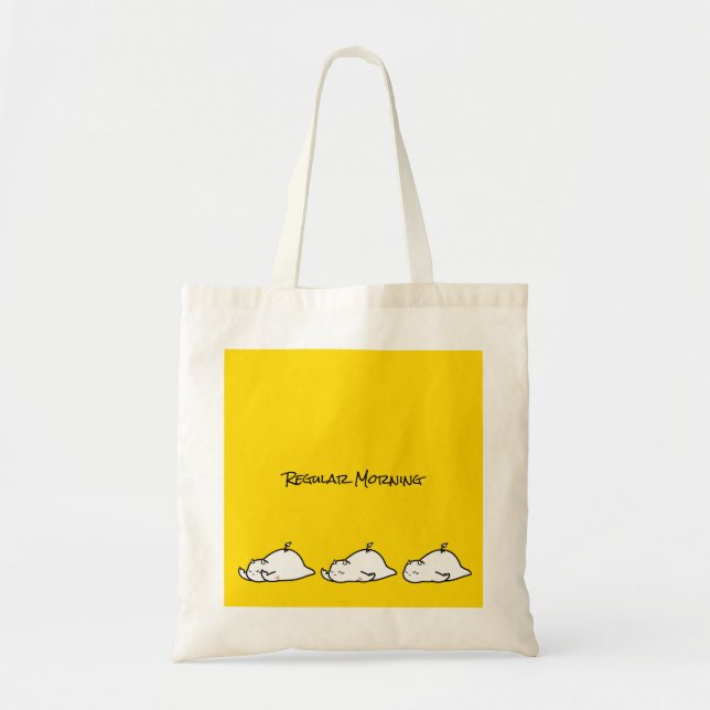 Tote Bag Le mignon dieu du matin (Devant)