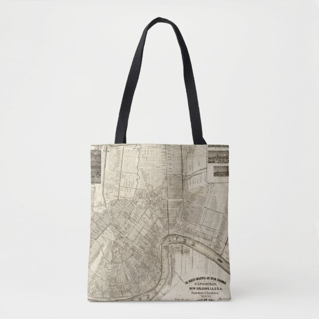 Tote Bag Le monde industriel (Devant)