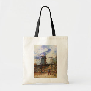 Tote Bag Le Moulin de la Galette by Vincent van Gogh