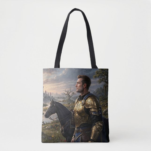 Tote Bag Le Paladin Voyageur (Devant)