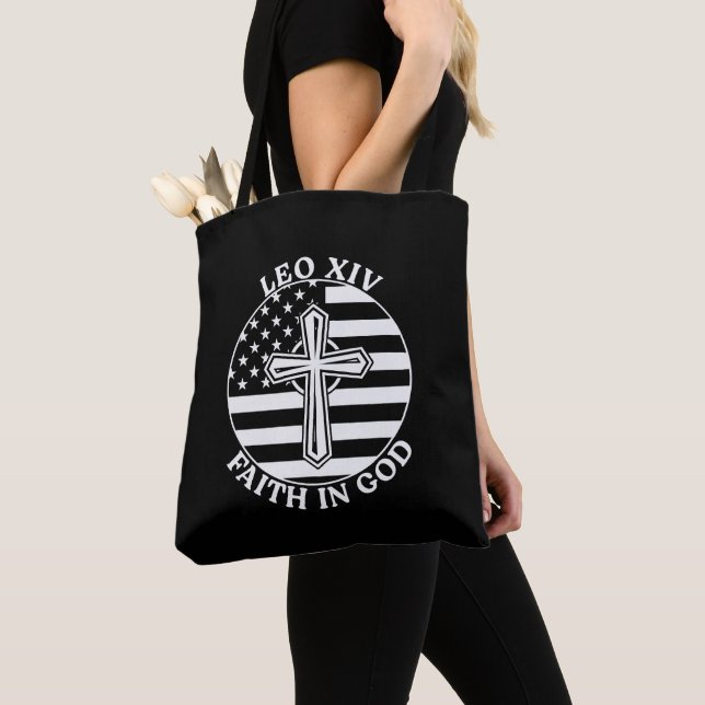 Tote Bag Le pape Léon le 16ème Léon XIV (De près)