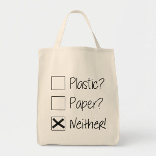 Tote Bag Le papier plastique ne fait pas Jour de l'terre to