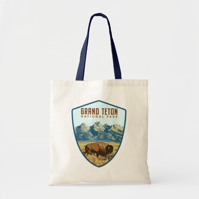 Tote Bag Le Parc national de Grand Teton (Devant)