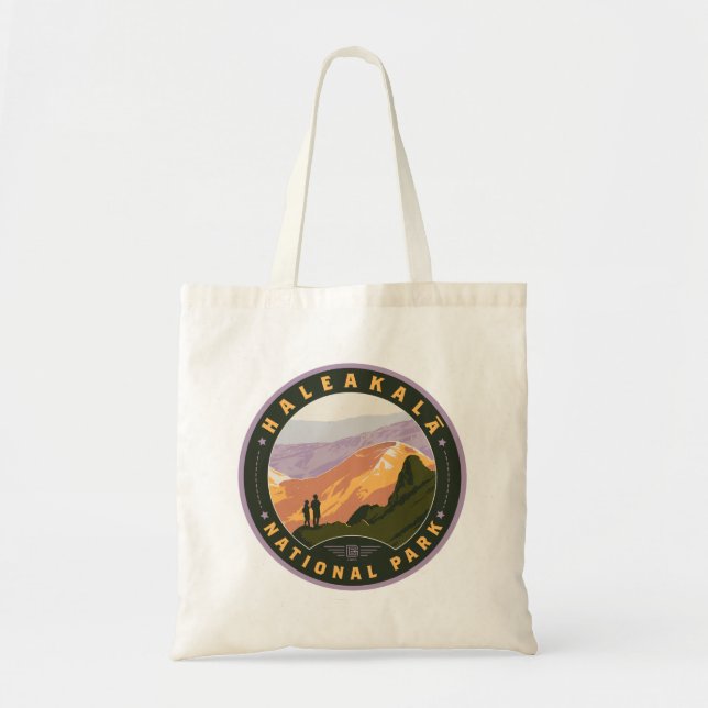 Tote Bag Le Parc national de Haleakala (Devant)