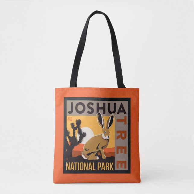 Tote Bag Le Parc national de Joshua Tree | Jacklapin (Devant)